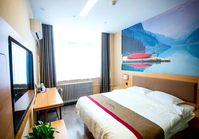 シングルデラックスルーム, Thank Inn Plus Hotel Shandong Liaocheng Railway Station