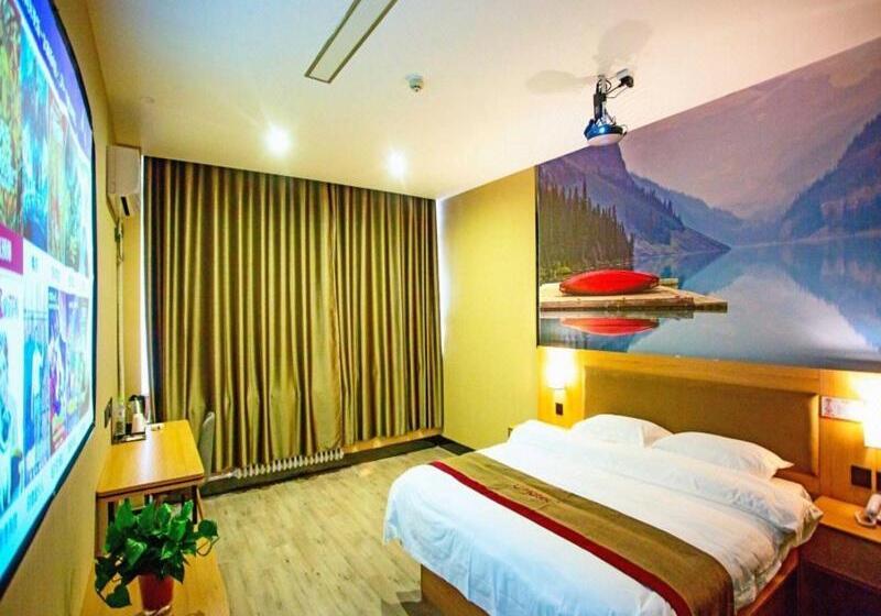 Номер Стандарт, Thank Inn Plus Hotel Shandong Liaocheng Railway Station