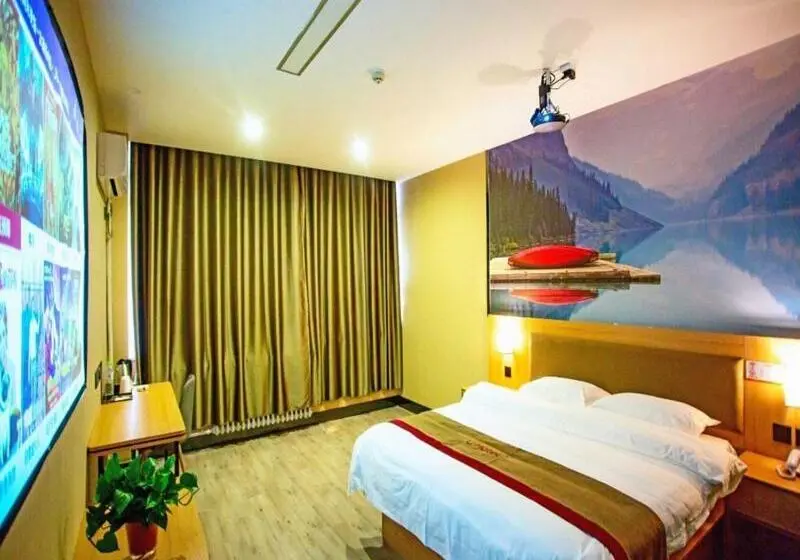 スタンダードルーム, Thank Inn Plus Hotel Shandong Liaocheng Railway Station