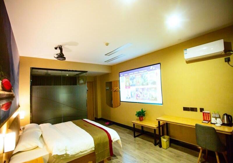 标准间, Thank Inn Plus Hotel Shandong Liaocheng Railway Station