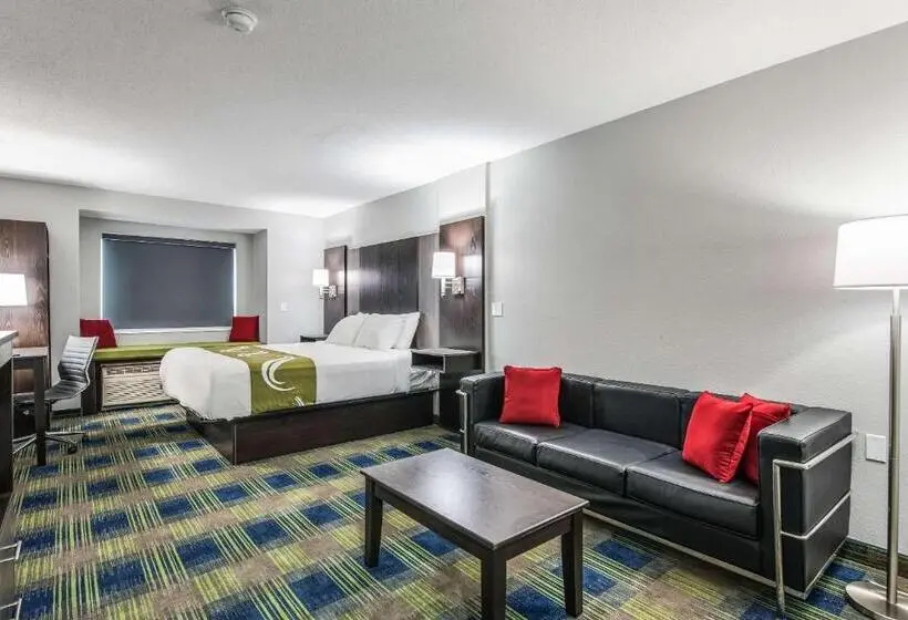 キングサイズベッドのスイートルーム, Quality Inn Owatonna Near Medical Center