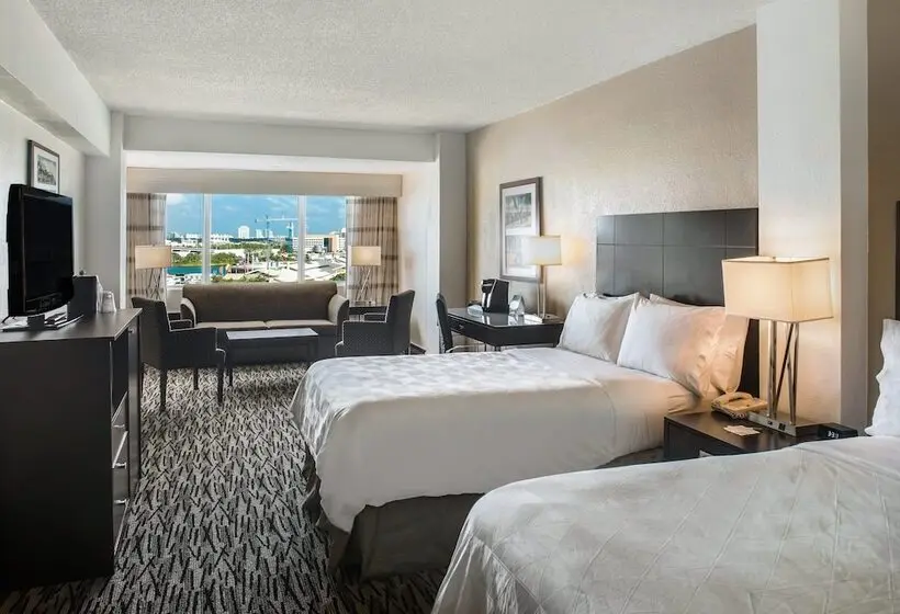 اتاق استاندارد با 2 تخت دوبل, Holiday Inn Hotel Port Of Miami Downtown, An Ihg