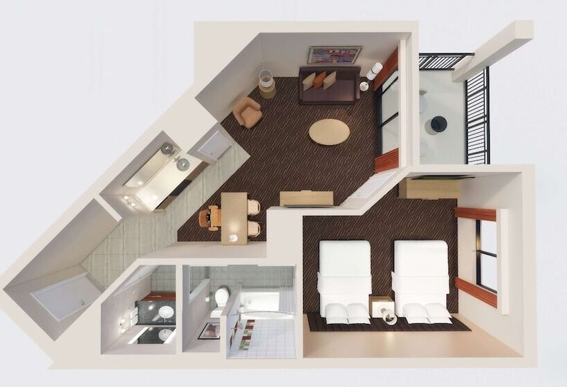 Люкс, Embassy Suites By Hilton Phoenix Scottsdale