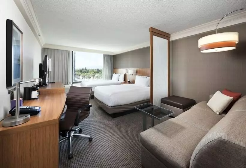 ２ダブルベッドのスタンダードルーム, Hyatt Place San Jose, Downtown