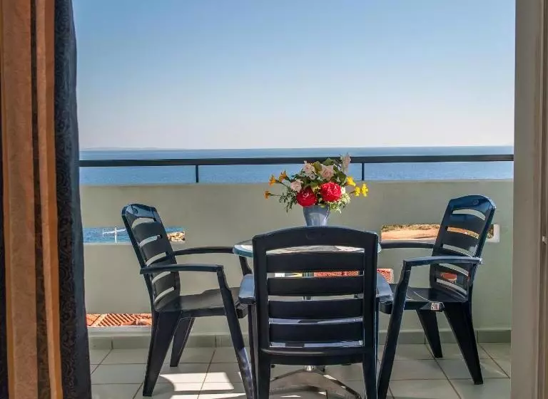 اتاق استاندارد با چشم‌انداز دریا, Porto Skala Hotel Village