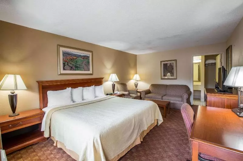 キングサイズベッドのスタンダードルーム, Quality Inn & Suites Hanes Mall
