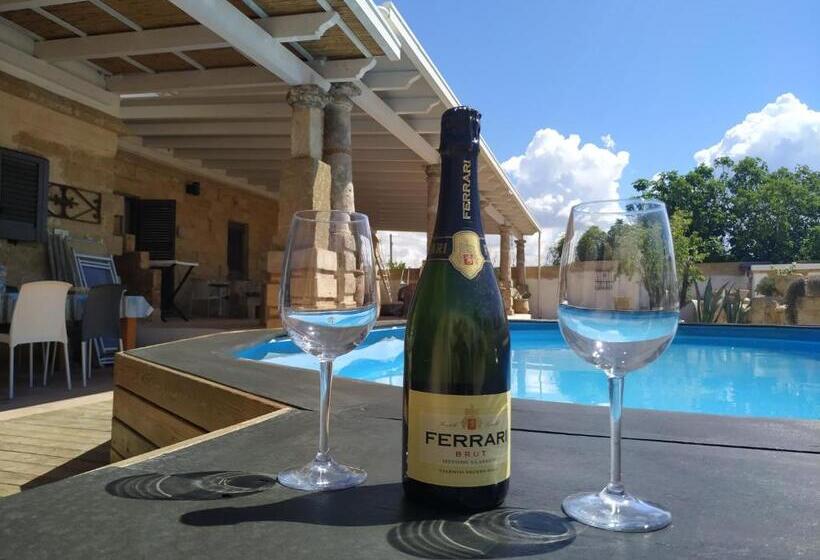 شقة غرفتين نوم مطلة على حمام السباحة, Masseria Le Dimore