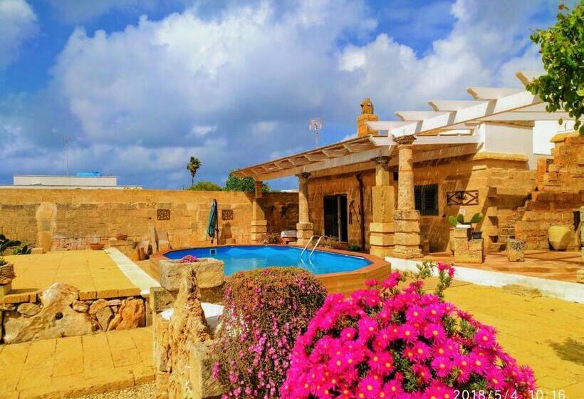 Апартаменты 2 спальни Вид на Бассейн, Masseria Le Dimore