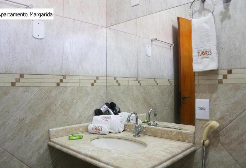 اتاق لوکس خانوادگی, Pousada Flores Em Vida