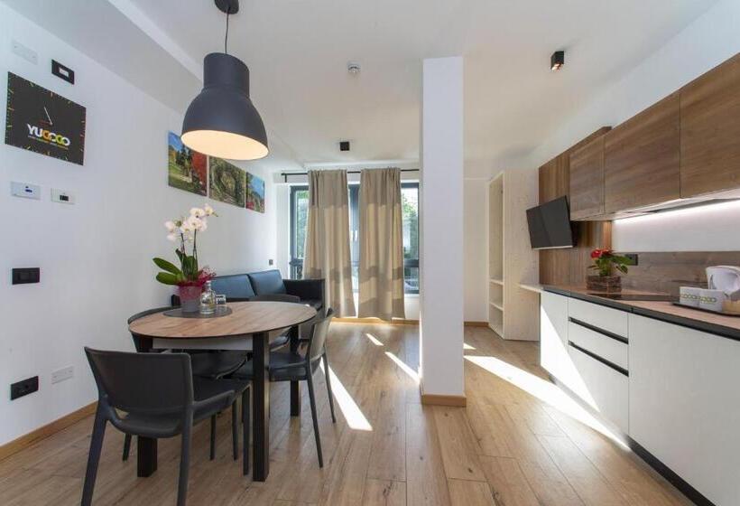 带1个卧室的公寓, Yugogo Pellico 8 Trento Centro