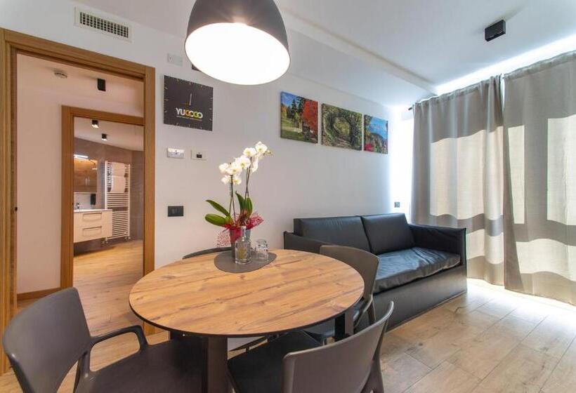 带1个卧室的公寓, Yugogo Pellico 8 Trento Centro