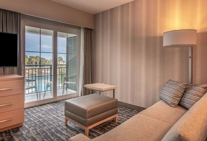 Студия Стандарт Двуспальная Кровать, Residence Inn By Marriott Jekyll Island