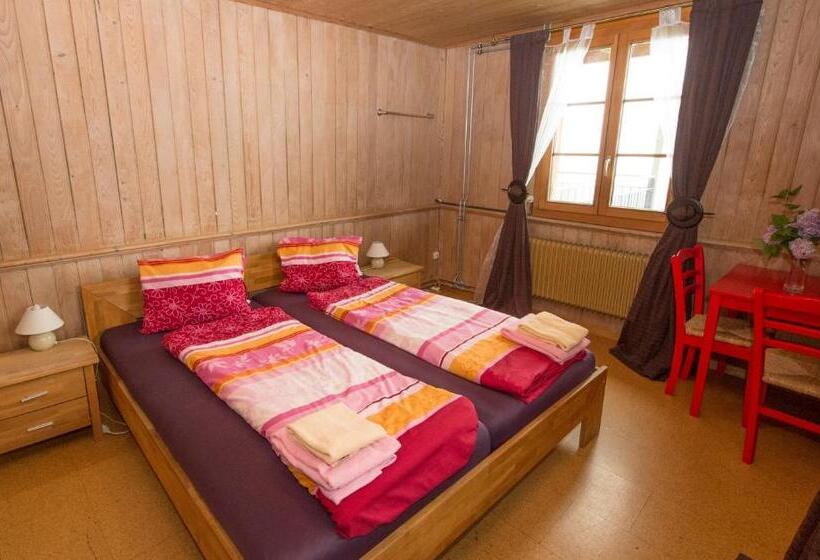 غرفة قياسية حمام مشترك, Bed And Breakfast Huobschür
