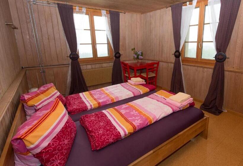 غرفة قياسية حمام مشترك, Bed And Breakfast Huobschür