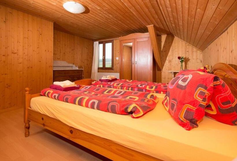 带露台两卧公寓, Bed And Breakfast Huobschür