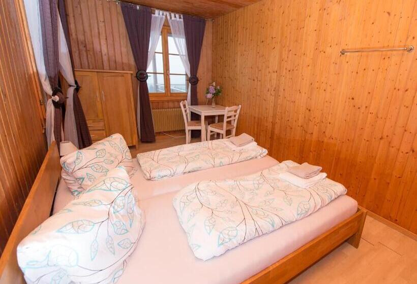 带共用浴室的标准房间, Bed And Breakfast Huobschür