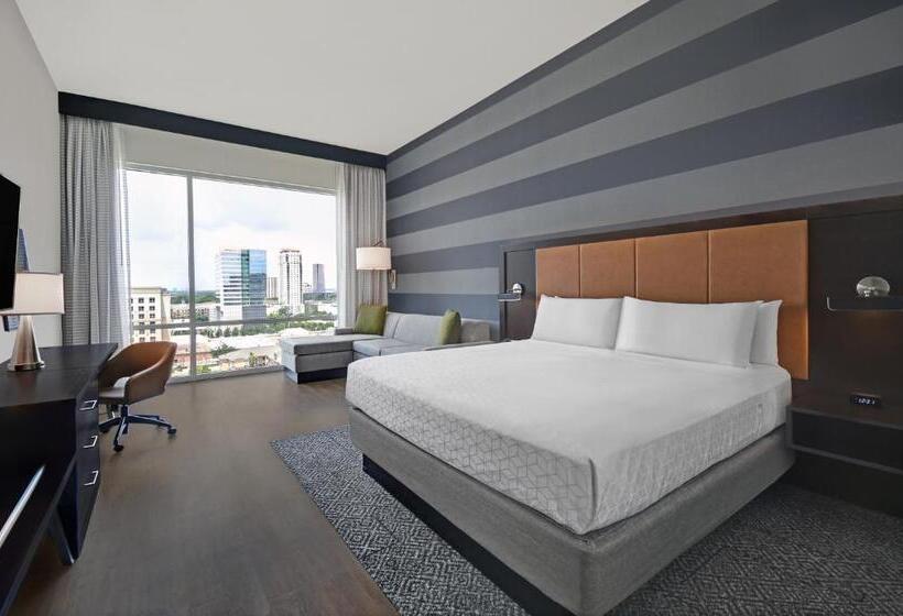 Люкс Кровать Кинг, Holiday Inn Express Houston   Galleria Area By Ihg