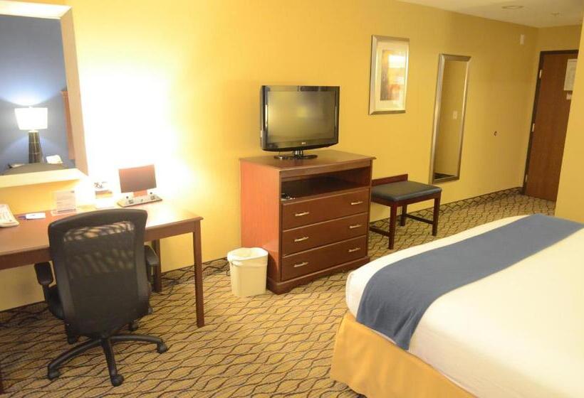 身障者適用キングサイズベッドルーム, Holiday Inn Express Hotel & Suites Houston Downtown Convention Center, An Ihg