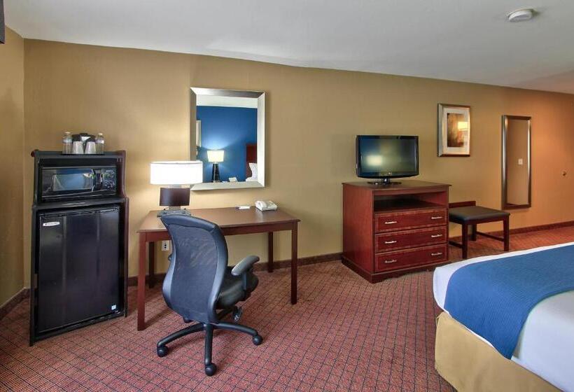 适合残疾人士使用的带超级大床的标准间, Holiday Inn Express Hotel & Suites Houston Downtown Convention Center, An Ihg