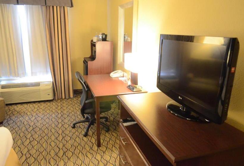 适合残疾人士使用的带超级大床的标准间, Holiday Inn Express Hotel & Suites Houston Downtown Convention Center, An Ihg