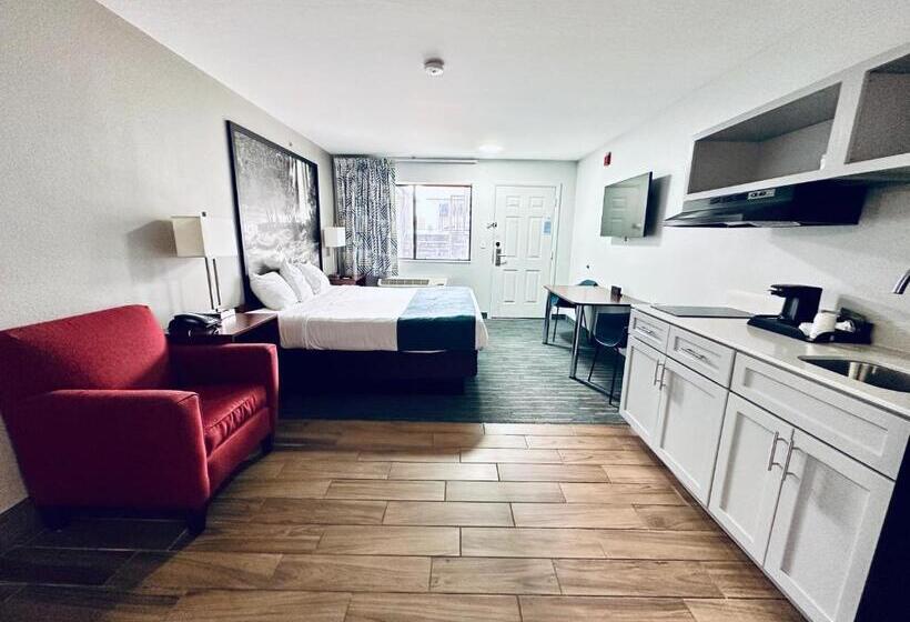 اتاق استاندارد با تخت بزرگ, Studio 6 Flagstaff Az