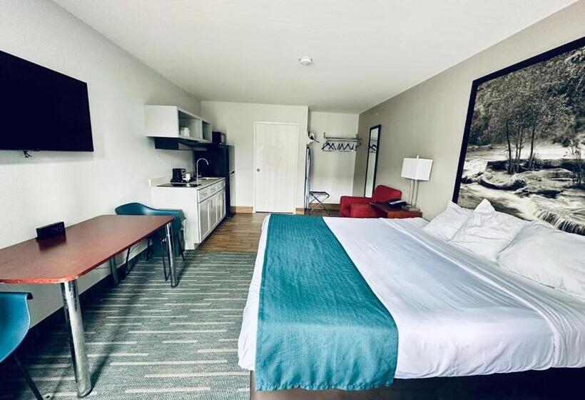 带大床的标准间, Studio 6 Flagstaff Az