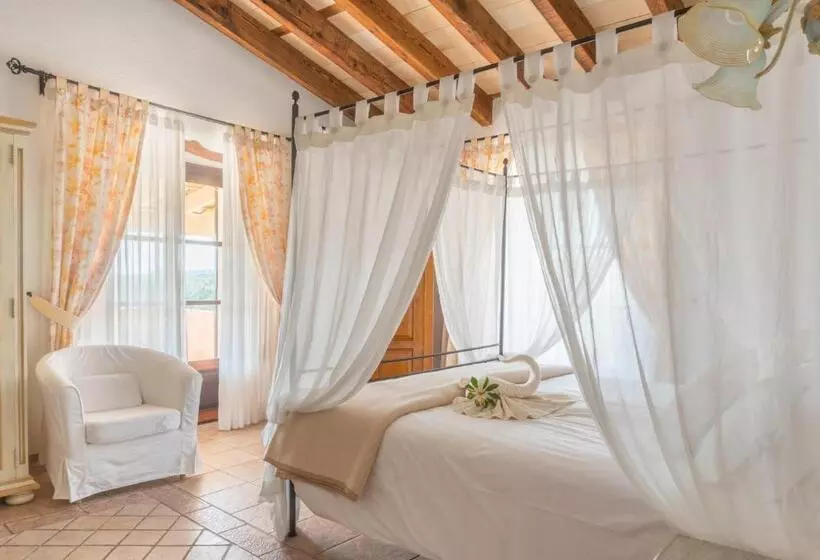 اتاق استاندارد با بالکن, Finca Binibona Parc Natural