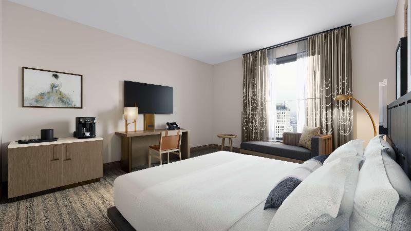 غرفة قياسية سرير كينج, The Clift Royal Sonesta San Francisco