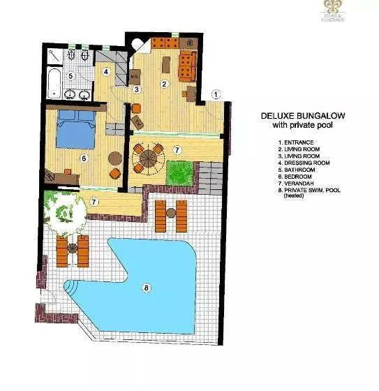 スタンダードトリプルルーム, Elounda Mare Relais & Chateaux