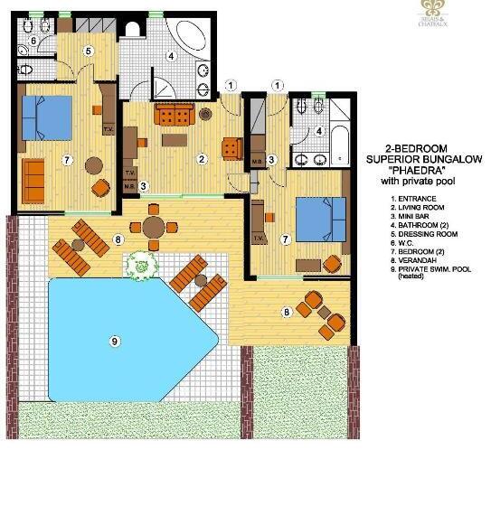 Бунгало Superior, Elounda Mare Relais & Chateaux