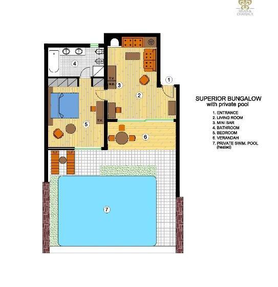 Бунгало Superior, Elounda Mare Relais & Chateaux