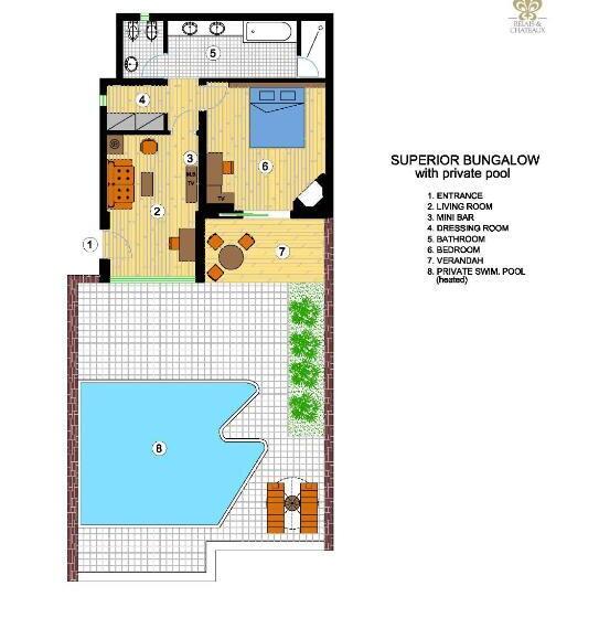 수피리어 방갈로, Elounda Mare Relais & Chateaux