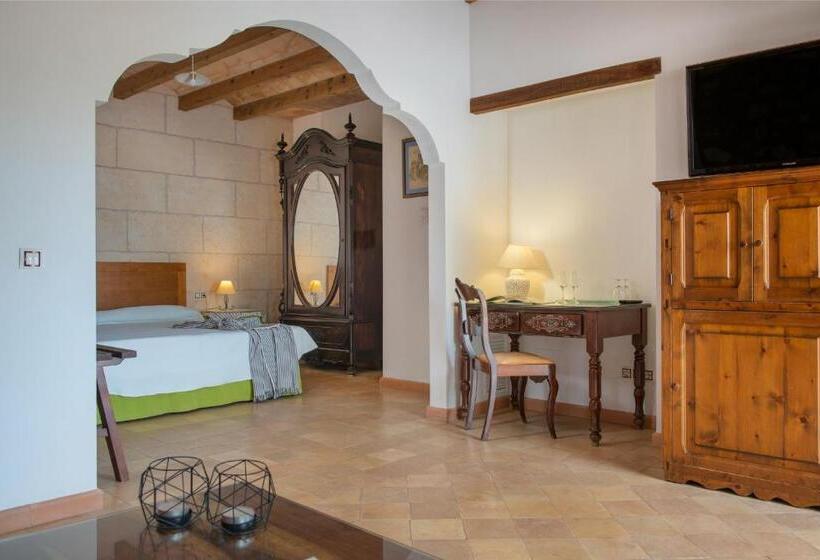 ハイドロマッサージバス付きスイート, Finca Hotel Can Canals & Spa