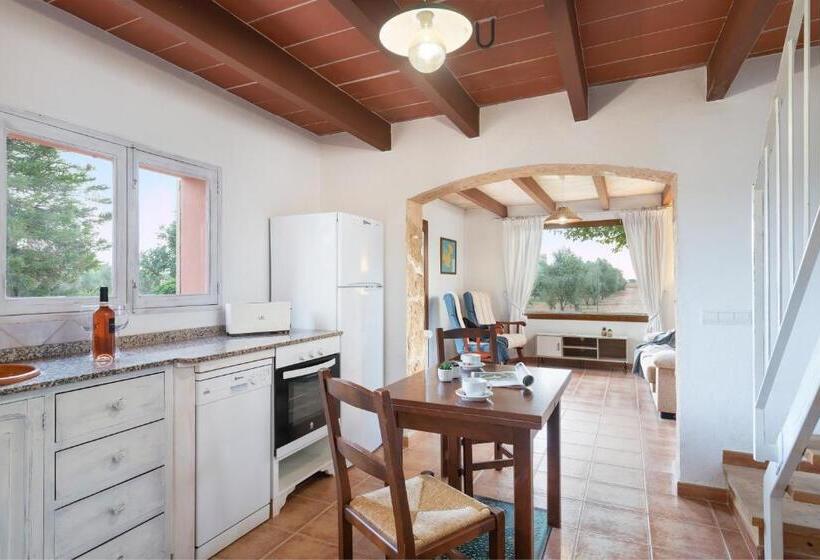 テラス付き１ベッドルームアパートメント, Finca Hotel Can Canals & Spa