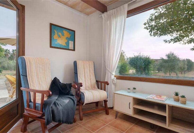 テラス付き１ベッドルームアパートメント, Finca Hotel Can Canals & Spa