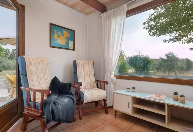 آپارتمان 1 خوابه با تراس, Finca Hotel Can Canals & Spa