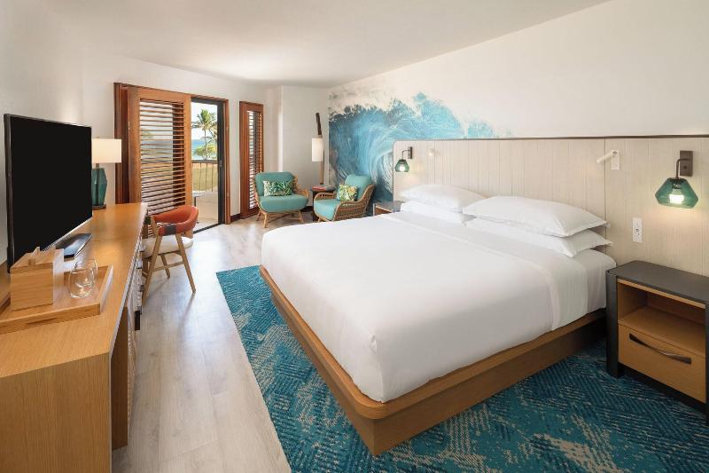 스탠다드 룸 킹사이즈 침대, Sheraton Kauai Coconut Beach Resort