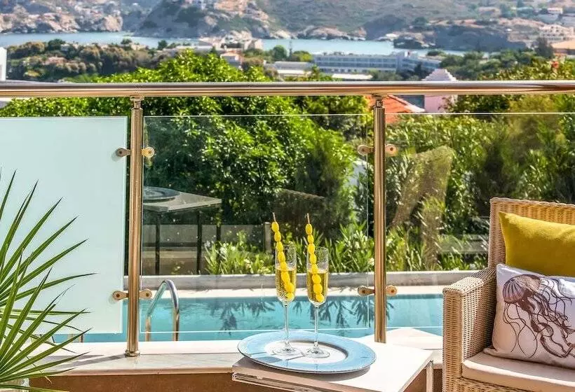 Deluxe-huone Merinäkymä, Blue Bay Resort