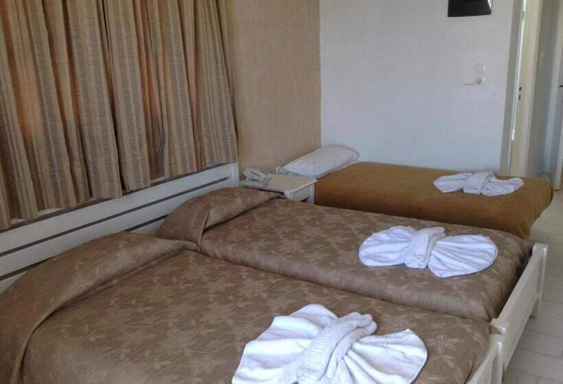 Triple Room Sea View, Pandrossos