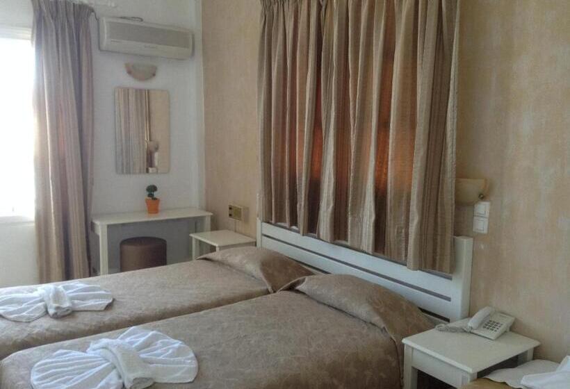 غرفة قياسية فردية مطلة علي البحر, Pandrossos