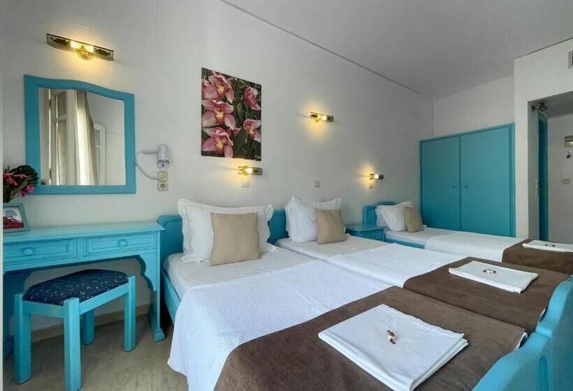 غرفة قياسية ثلاثية مزودة بشرفة, Stratos