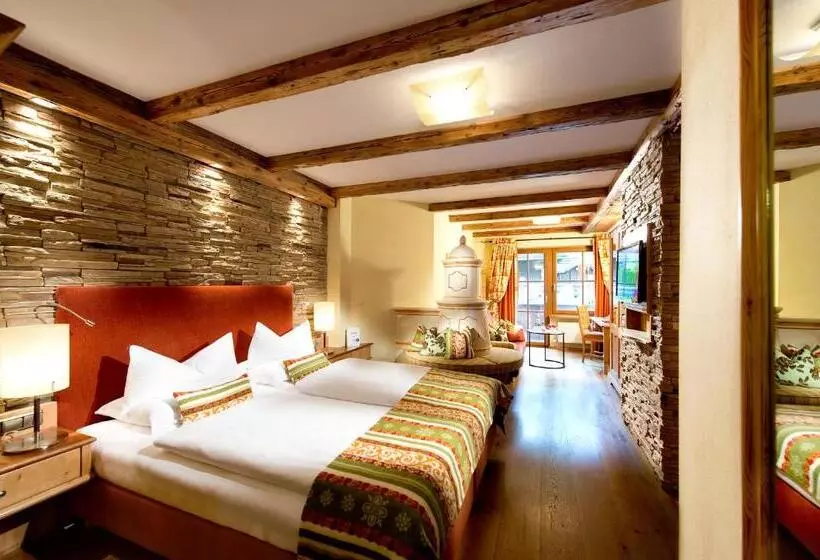 Deluxe-huone Parveke, Alpin Spa Tuxerhof