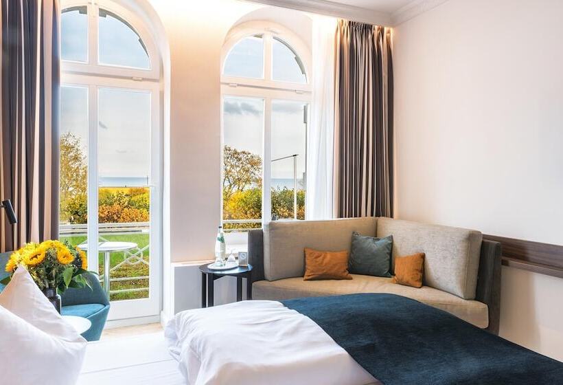 스탠다드 발코니 룸 바다 전망, Seetelhotel Ostseehotel Ahlbeck