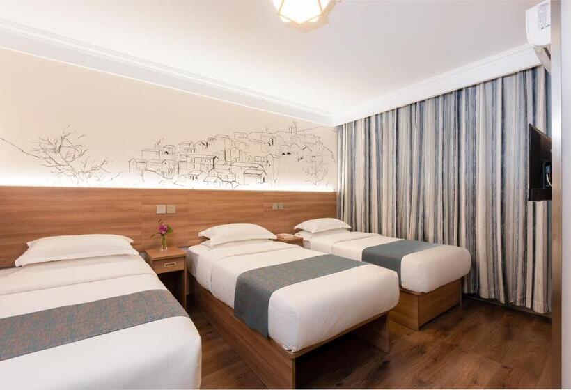 Quarto Triplo Standart, Zhong An Hotel Beijing Former Residence Of Journalist Edgar Snow