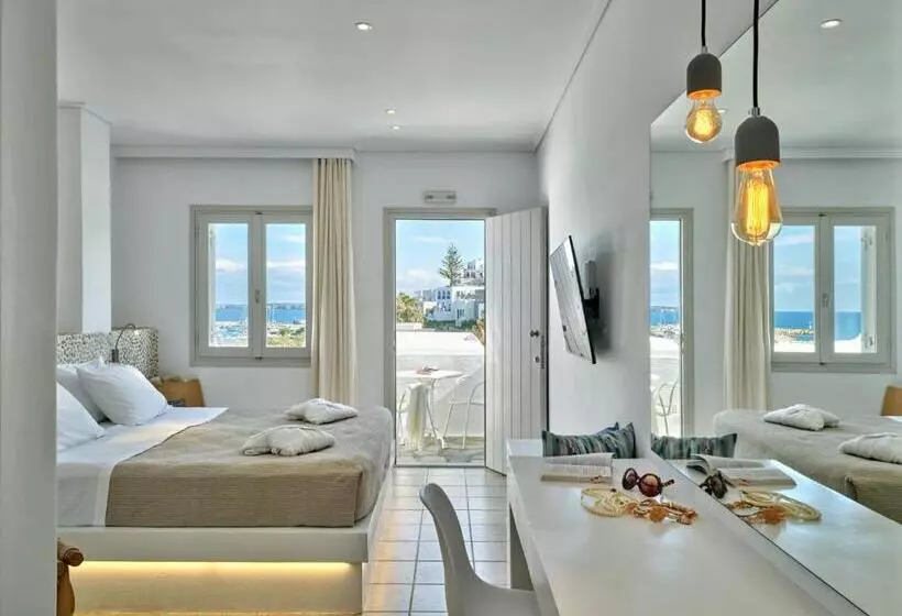 اتاق سوپریور با چشم‌انداز جانبی دریا, Kanale S Rooms & Suites