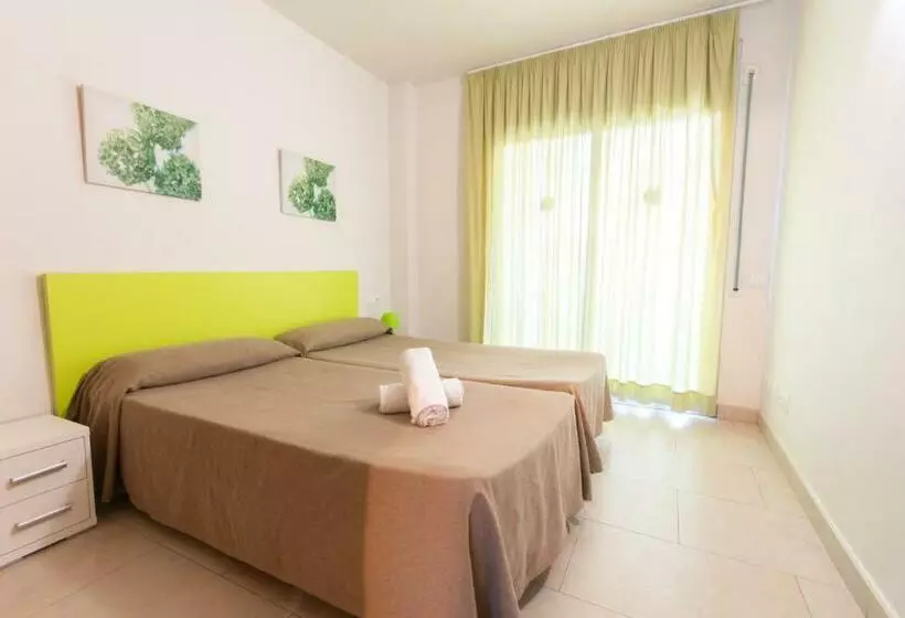 آپارتمان 1 خوابه با چشم‌انداز استخر, Ibersol Spa Aqquaria