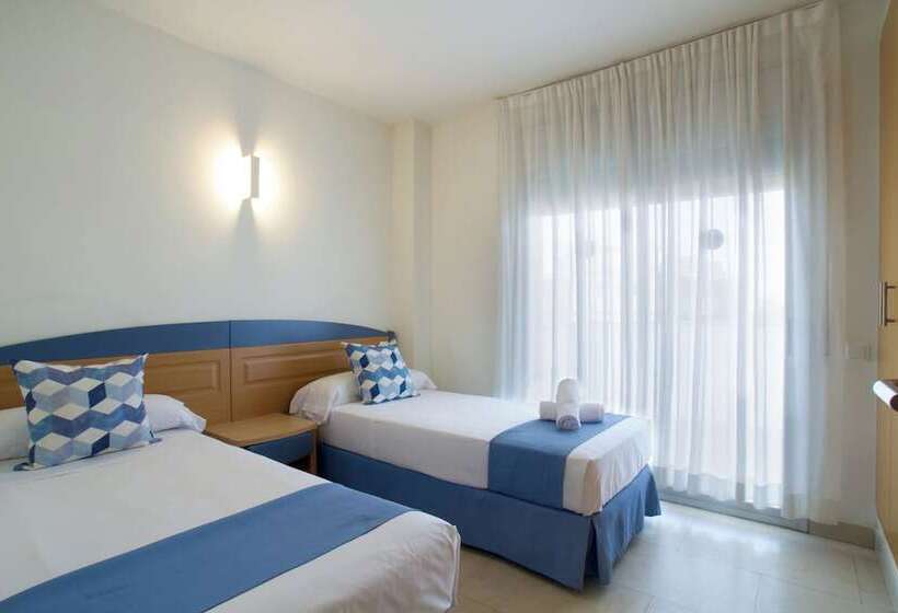 带2个卧室的公寓, Ibersol Spa Aqquaria