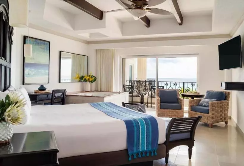 キングサイズベッドのジュニアスイート, Hyatt Zilara Cancun   All Inclusive   Adults Only