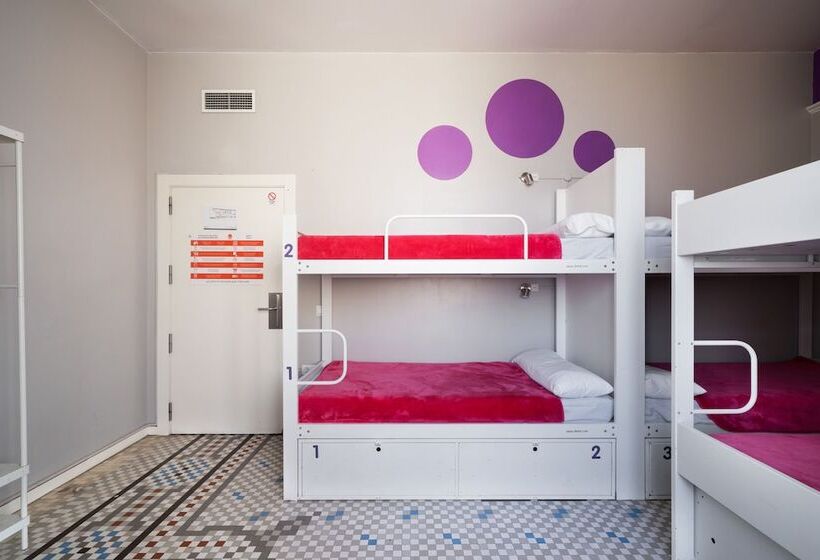 تختخواب در اتاق مشترک, Purple Nest Hostel