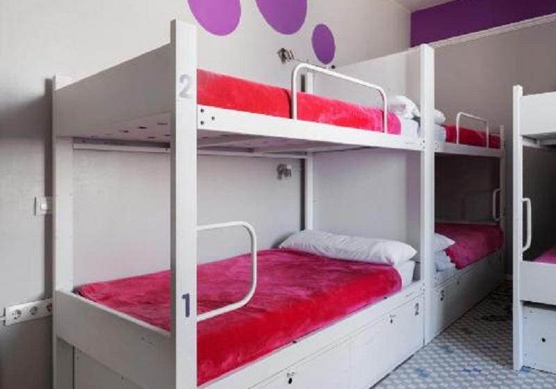 سرير فى غرفة مشتركه, Purple Nest Hostel